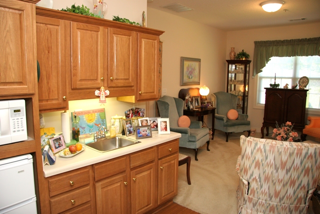 Assisted Living Private Kitchen Area